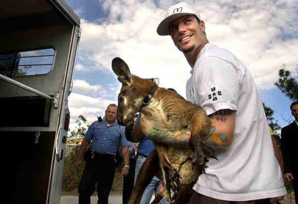 famous people with weird pets 6