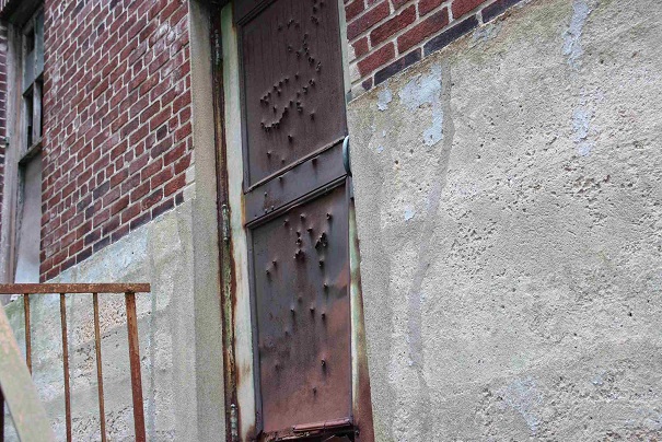 north brother hospital bullet holes