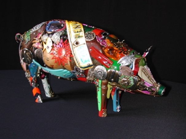 recycled art - Leo Seowell 3