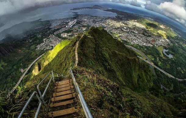 Haiku Stairs, Hawaii