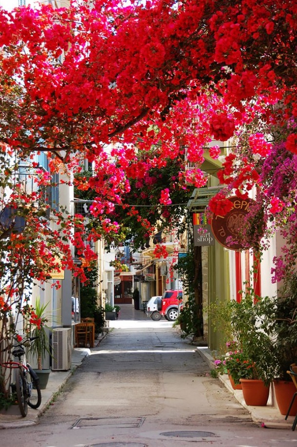 beautiful streets - nafplio greece
