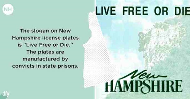 embarrassing state fact - New Hampshire