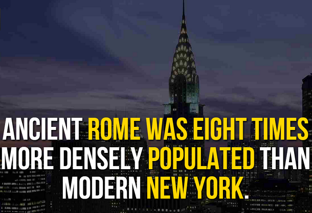 facts about ancient rome - population