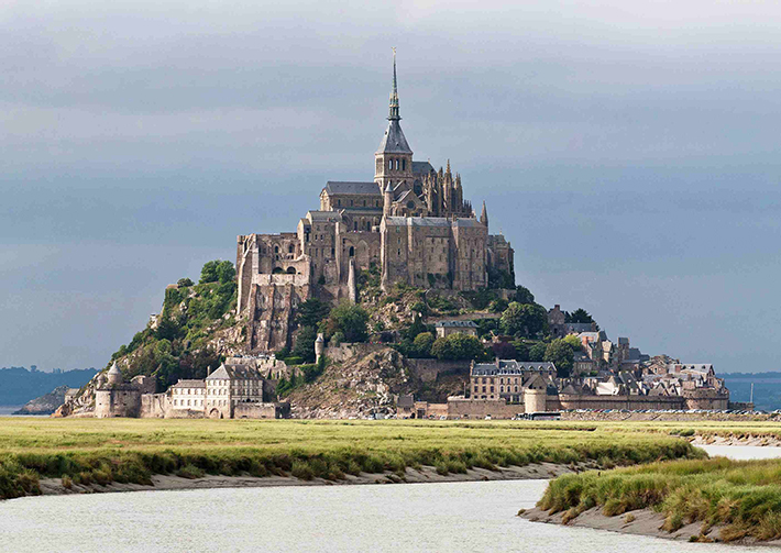 50 must-see cities - mont saint michel france
