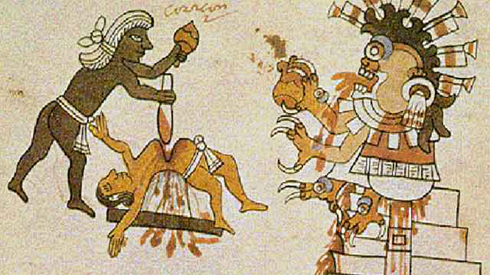archaeological discoveries - aztecs sacrifices