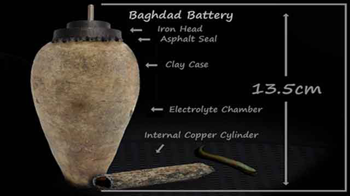 archaeological discoveries - baghdad battery