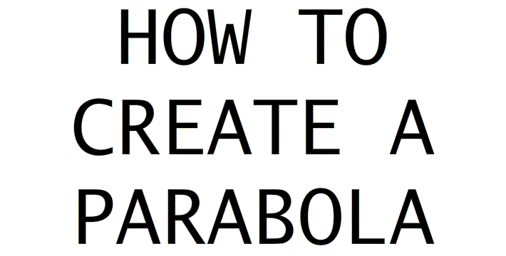 draw-a-parabola