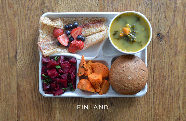 school lunches from around the world - finland