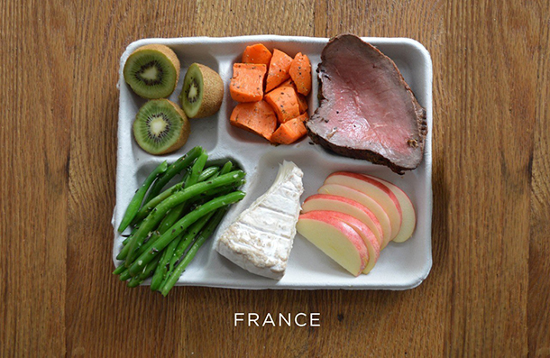 school lunches from around the world - france