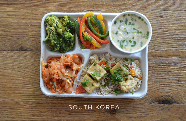 school lunches from around the world - south korea