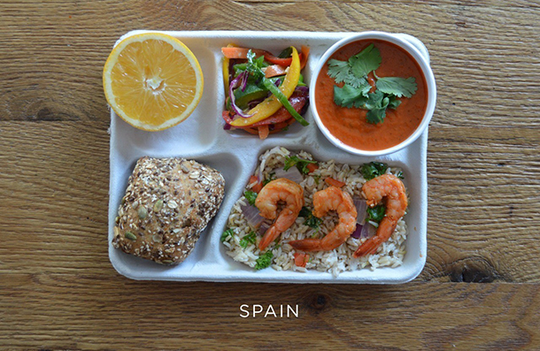 school lunches from around the world - spain