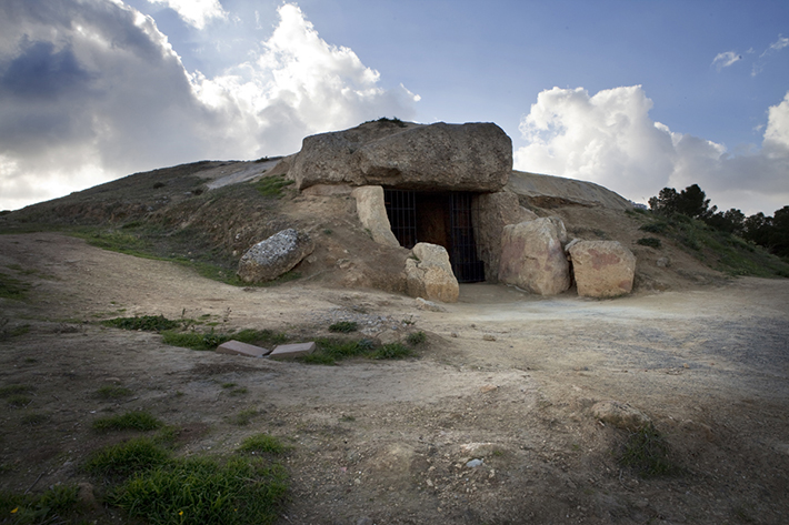 Cueva de Menga Antequera, spain - exterior