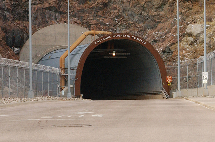 heavily guarded places - cheyenne mountain complex