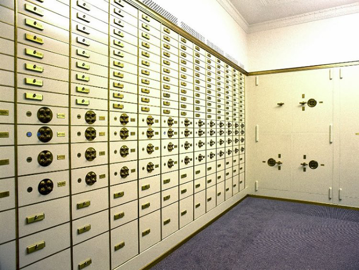 heavily guarded places - swiss vaults