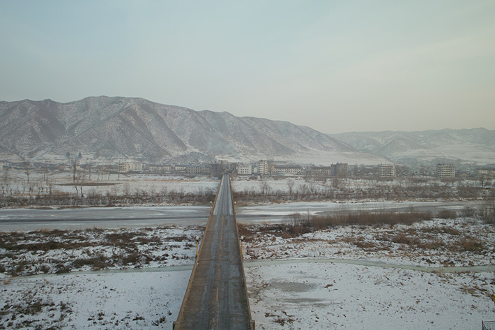 heavily guarded places - tumen river