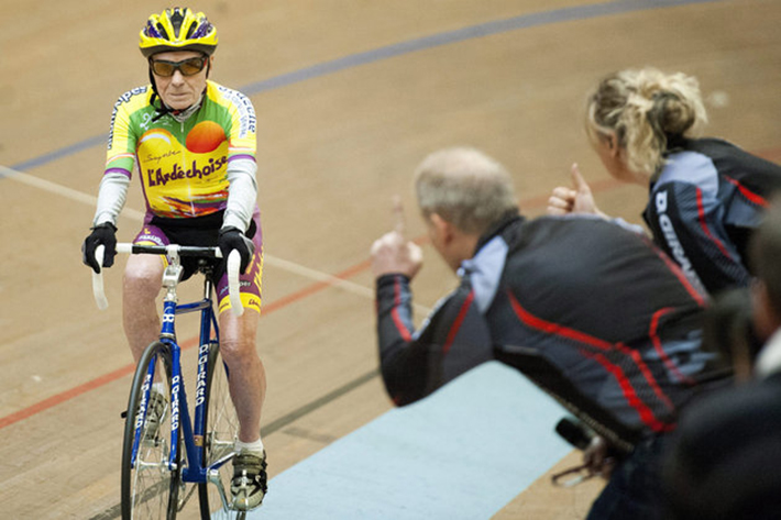 Centenarian cyclist Robert Marchand