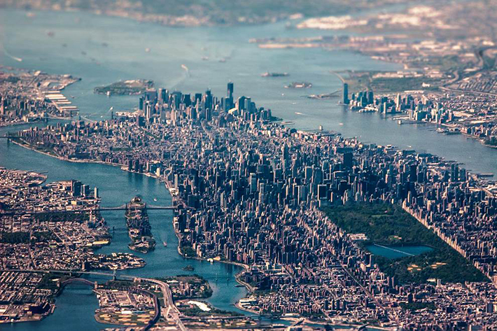 aerial photos - NYC