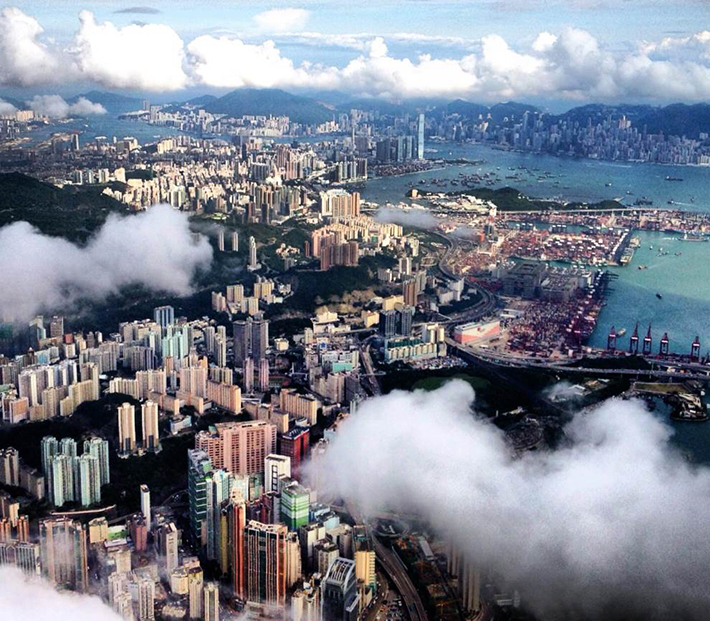aerial photos - hongkong