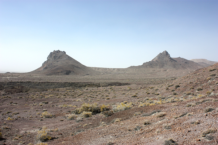 black rock point - nevada desert