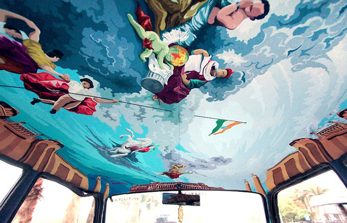 mumbai taxi turned into artwork 2
