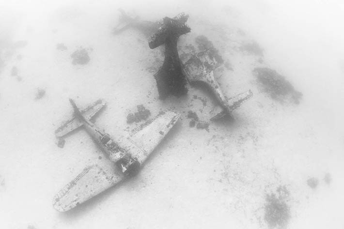 wwII planes underwater graveyard 10