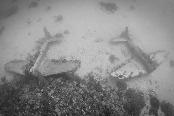 wwII planes underwater graveyard 2