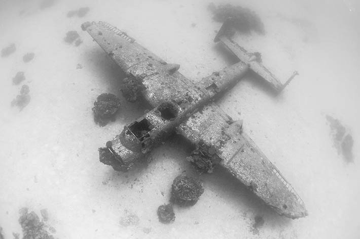 wwII planes underwater graveyard 6