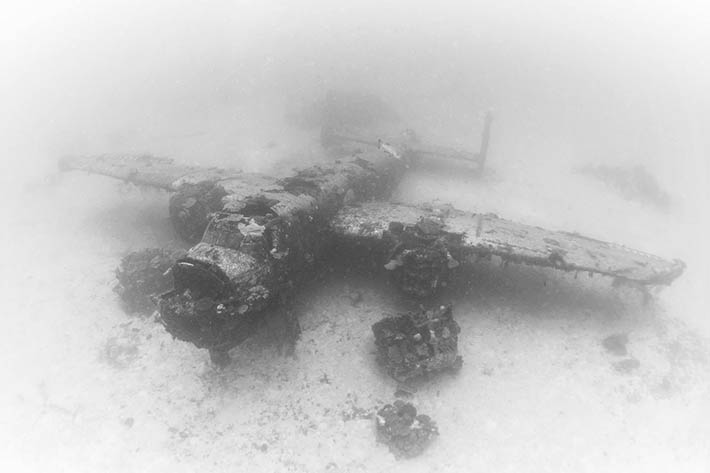 wwII planes underwater graveyard 8