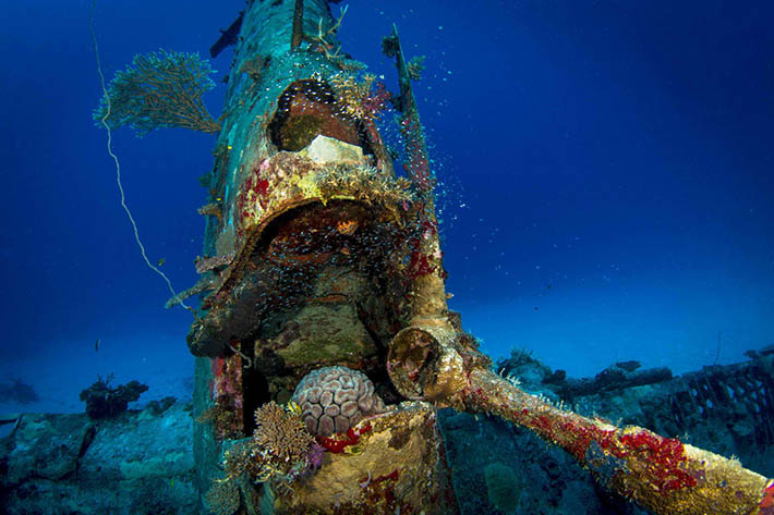 wwII planes underwater graveyard 9