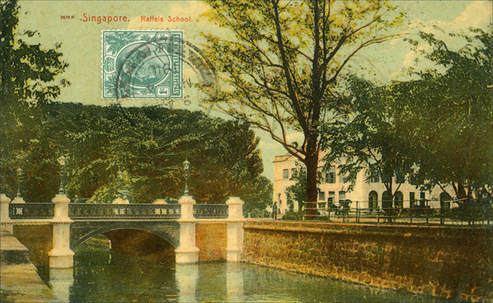 vintage postcards - singapore 12