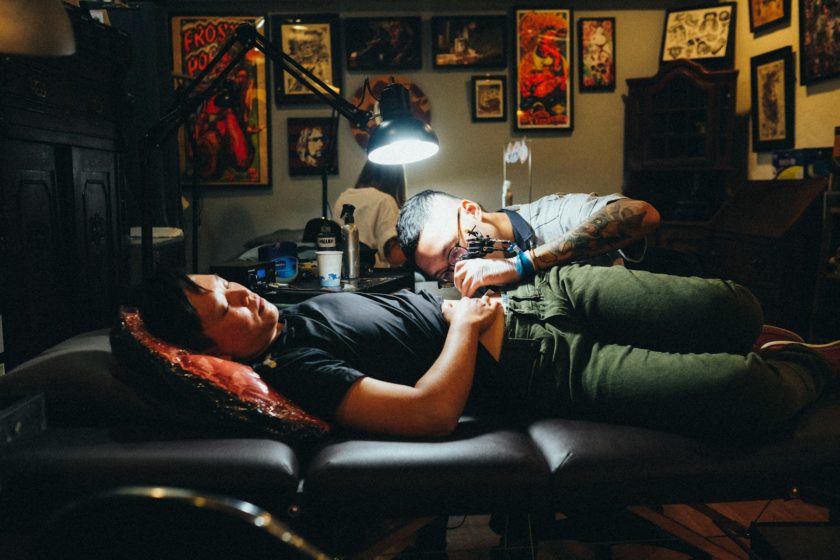 Getting a Tattoo